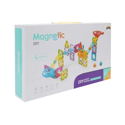 Gambar Bricks Kingdom Set 61 Pcs Puzzle Magnetic Blocks - Mix