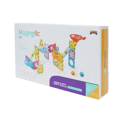 Gambar Bricks Kingdom Set 61 Pcs Puzzle Magnetic Blocks - Mix