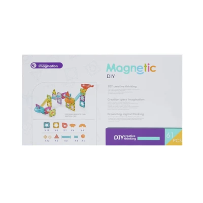 Gambar Bricks Kingdom Set 61 Pcs Puzzle Magnetic Blocks - Mix