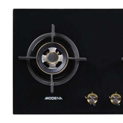 Gambar Modena Kompor Tanam 2 Tungku 70 BH 2725 GABK - Hitam