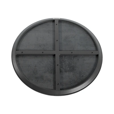 Gambar Informa Heva Permukaan Meja Hpl Marble 60 cm - Hitam