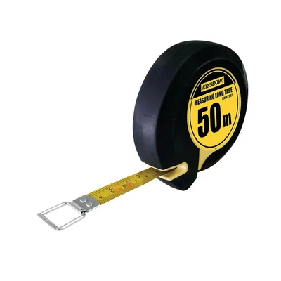 Gambar Krisbow 50 Mtr Meteran Steel Lrmts51 - Kuning