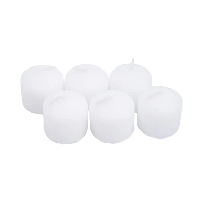 Gambar Breathe Lilin Votive Tanpa Aroma 8 Hours Set 6 pcs - Putih