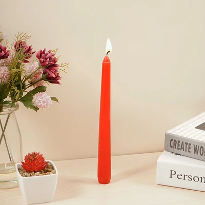 Gambar Breathe Lilin Tapper 6 Hours Set 12 pcs - Merah