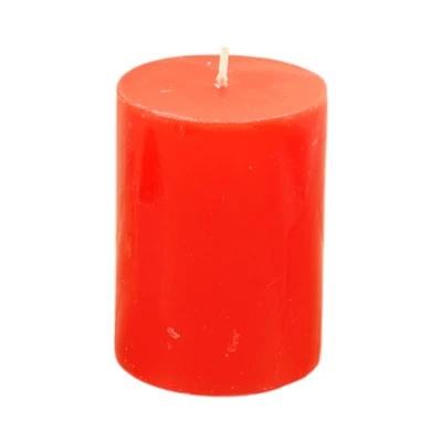Gambar Breathe Lilin Pilar 55 Hours - Merah