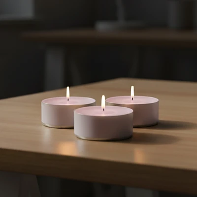 Gambar Breathe Lilin Tealight Aroma Lavender Set 30 pcs - Ungu