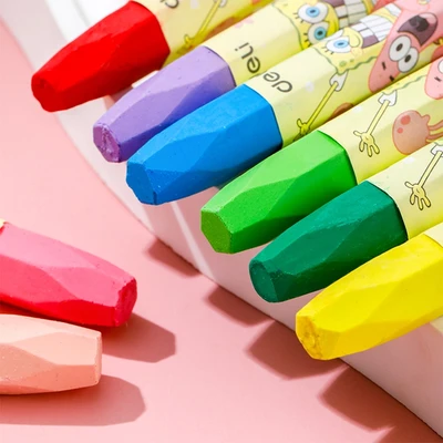 Gambar Deli Set 12 Pcs Oil Pastel Spongebob Squarepants - Mix