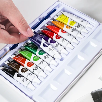 Gambar Deli 5 Ml Set 12 Pcs Cat Air Ec1812