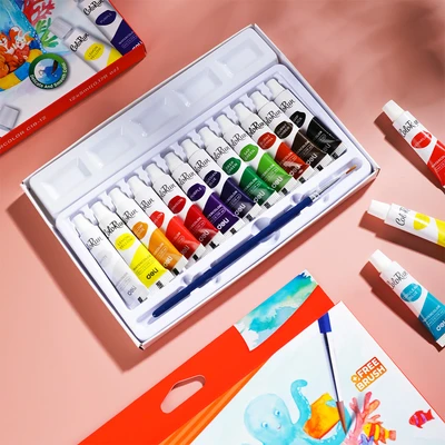 Gambar Deli 5 Ml Set 12 Pcs Cat Air Ec1812