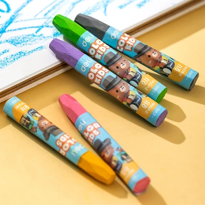 Gambar Deli Set 12 Pcs Oil Pastel Ec20104