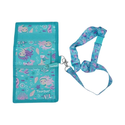 Gambar Tusslr Toursun Dompet Purse Lanyard Mermaid