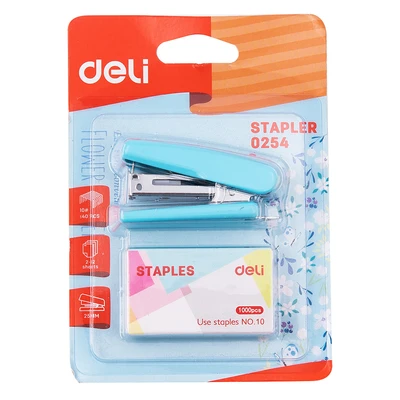 Gambar Deli Set Stapler Mini E0254 Random