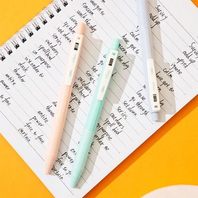 Gambar Deli Pulpen Gel Hitam 0.5 Mm Cg21bk Random