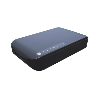 Gambar Krisbow Mini Ups Portable Dc Poe 10000 Mah - Hitam