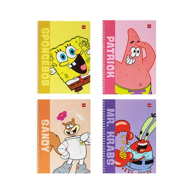 Gambar Deli Notebook Spiral Spongebob B5 Elb560 Random