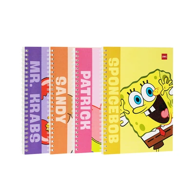 Gambar Deli Notebook Spiral Spongebob Ela560 Random