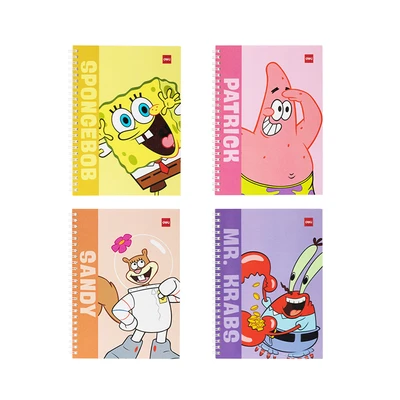 Gambar Deli Notebook Spiral Spongebob Ela560 Random