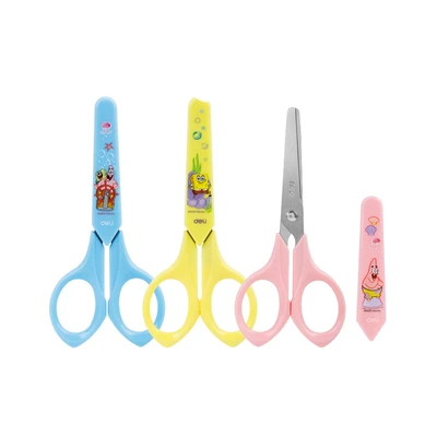 Gambar Deli Gunting Anak Dengan Cover Spongebob Random