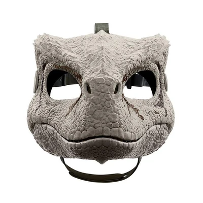 Gambar Jurassic World Roarin Atrociraptor Dino Mask - Putih