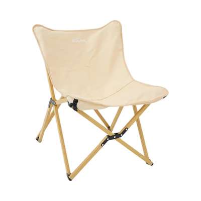 Gambar Soleil Massive Kursi Lipat Fabric Aluminium - Krem Beige