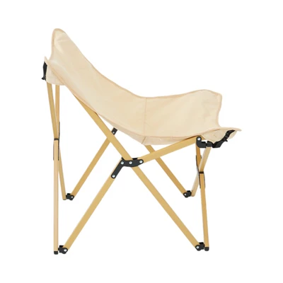 Gambar Soleil Massive Kursi Lipat Fabric Aluminium - Krem Beige