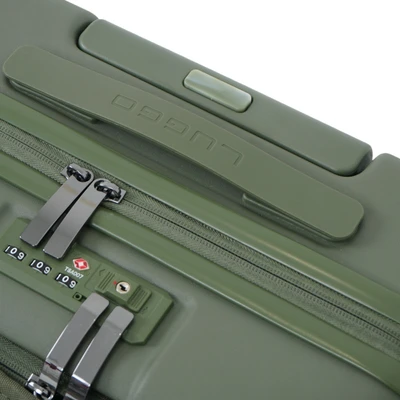 Gambar Luggo Business Koper PC TSA Lock Carry On 20 Inch - Hijau Army