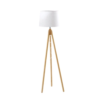 Gambar Informa Flyn Lampu Lantai - Cokelat Wood