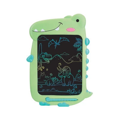 Gambar Kiddy Star 10 Inci Lcd Drawing Board Dinosaur - Hijau