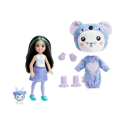Gambar Barbie Set Boneka Chelsea Cutie Reveal Animal