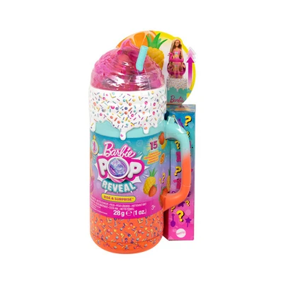 Gambar Barbie Set Boneka Pop Up Reveal Rise & Surprise Hrk57