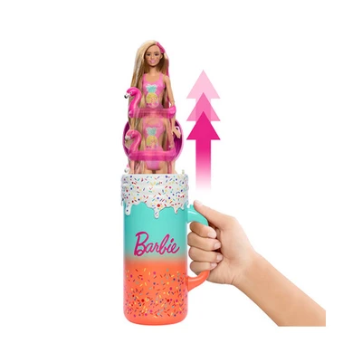 Gambar Barbie Set Boneka Pop Up Reveal Rise & Surprise Hrk57