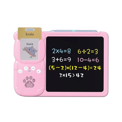 Gambar Kiddy Star 10 Inci Lcd Drawing 2 In 1 Dengan Card Reader Random