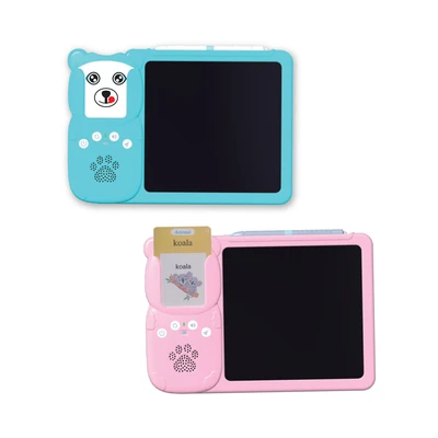 Gambar Kiddy Star 10 Inci Lcd Drawing 2 In 1 Dengan Card Reader Random