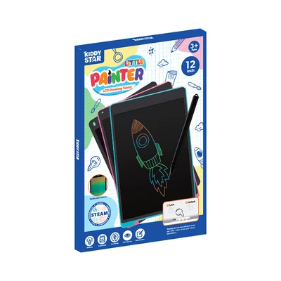 Gambar Kiddy Star 12 Inci Lcd Drawing Board Random