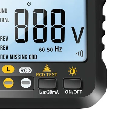 Gambar Krisbow Soket Tester Digital Display Ac10 - Hitam