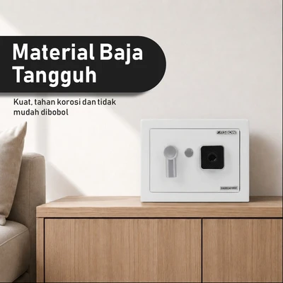 Gambar Krisbow Brankas Besi 23x17x17 17FP - Putih