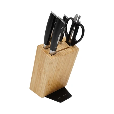 Gambar Scanpan Pisau Classic Orient Dengan Blok Penyimpanan Set 5 pcs