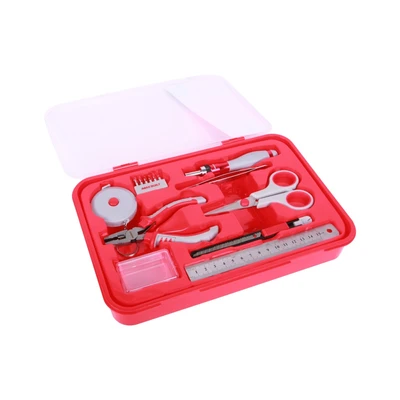 Gambar Maxbuilt Perkakas Rumah Tangga Mini Set 14 pcs - Merah