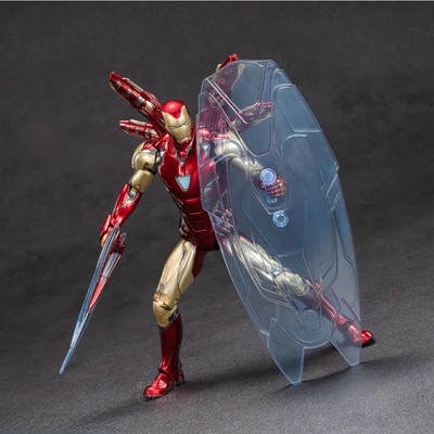 Gambar Top Gear ZD 7 inci Infinite Action Figure X Iron Man Mark 85 1.0 Version