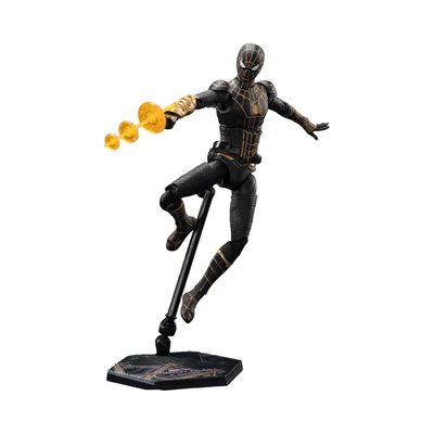 Gambar Top Gear Zd 7 Inci Infinite Action Figure X Spiderman Black Gold No Way Home