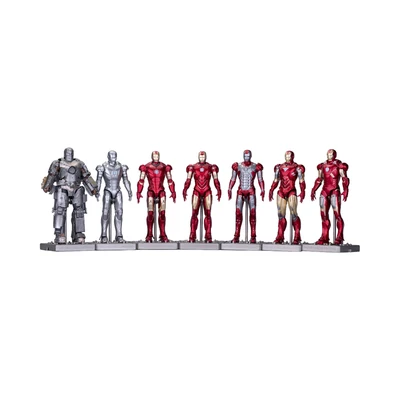 Gambar Zd 11 Cm Set 7 Pcs Top Gear Infinite Action Figure X Iron Man Hall Amor