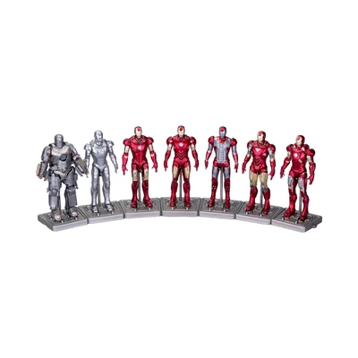 Gambar Zd 11 Cm Set 7 Pcs Top Gear Infinite Action Figure X Iron Man Hall Amor