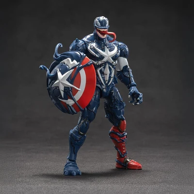 Gambar Top Gear ZD 18 cm Infinite Action Figure C Venom Heroes Captain America