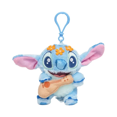 Gambar Disney 10 Cm Gantungan Kunci Stitch Cruise Guitar