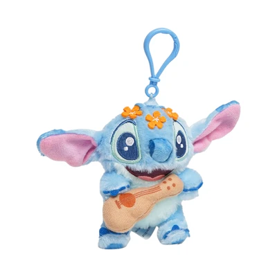 Gambar Disney 10 Cm Gantungan Kunci Stitch Cruise Guitar