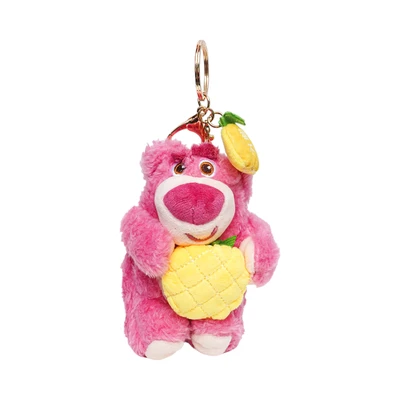 Gambar Disney 10 Cm Gantungan Kunci Lotso Blessing Fruit Pineapple