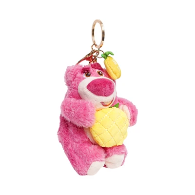 Gambar Disney 10 Cm Gantungan Kunci Lotso Blessing Fruit Pineapple
