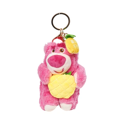 Gambar Disney 10 Cm Gantungan Kunci Lotso Blessing Fruit Pineapple