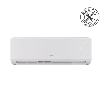 Gambar [Gratis Instalasi] LG Air Conditioner 1/2 PK H05TN4 - Putih
