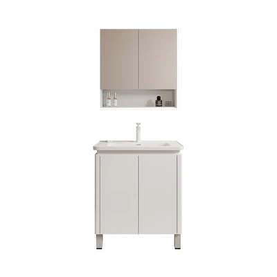Gambar Fosa Nava Set Kabinet Kamar Mandi PVC - Putih